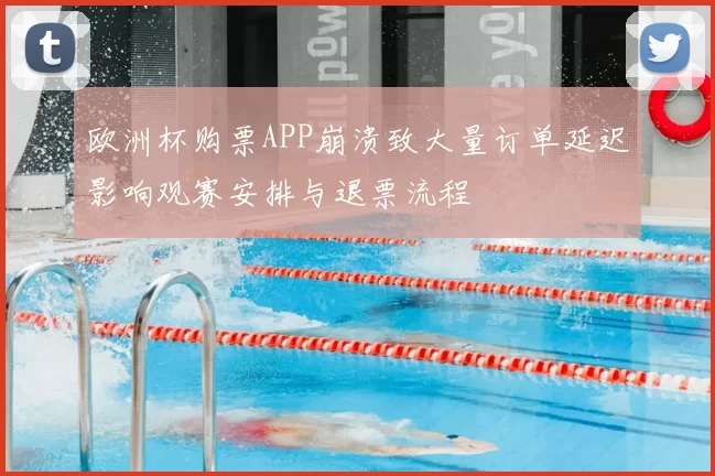 欧洲杯购票APP崩溃致大量订单延迟影响观赛安排与退票流程